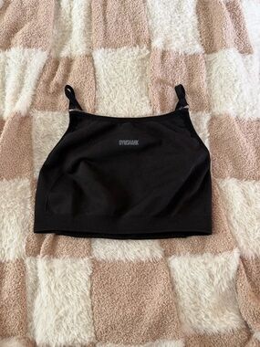 Gymshark Black Seamless sports bra